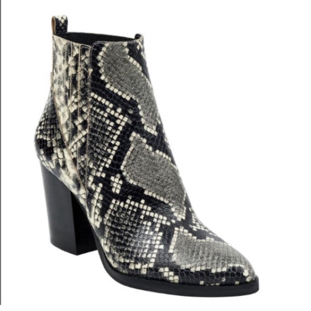 Marc Fisher LTD Alva Snakeskin Bootie